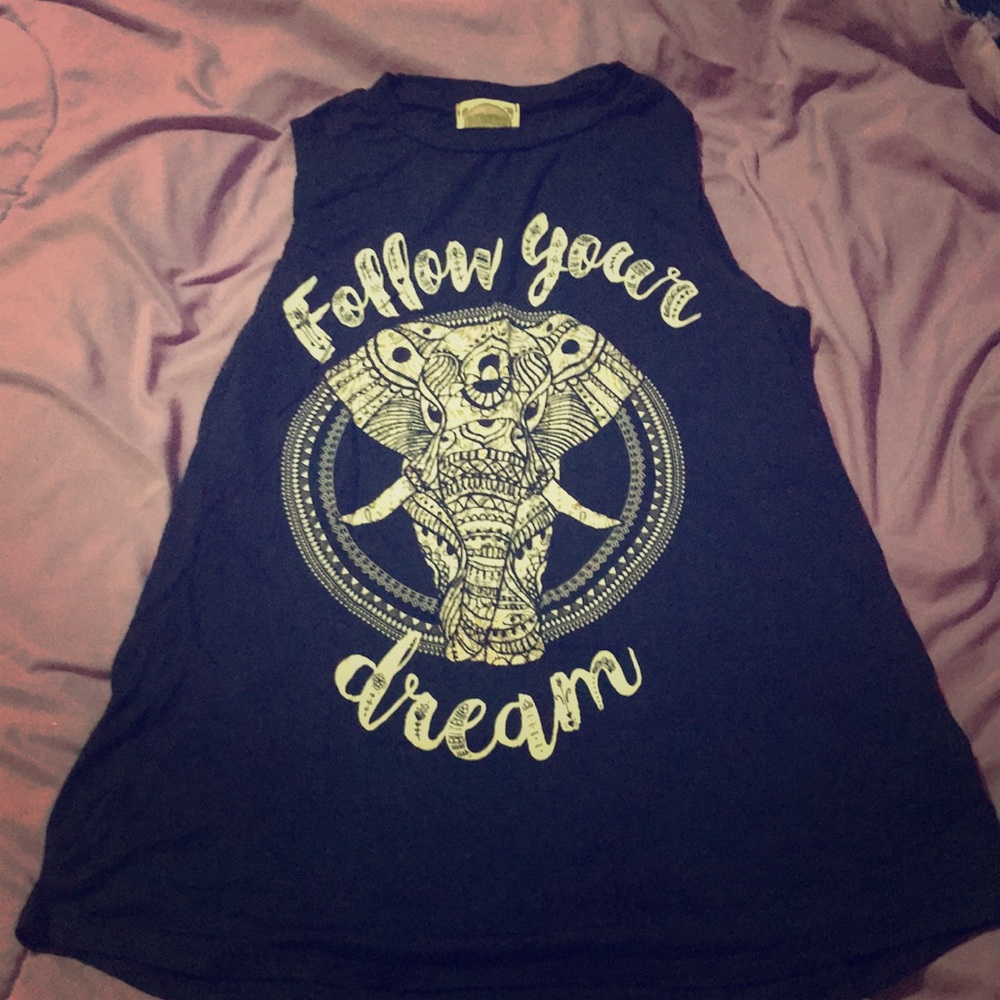 “Follow your dream” tank